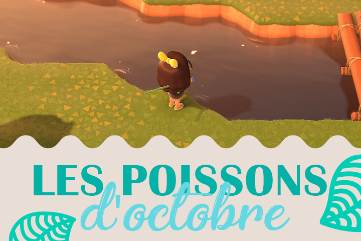 Poissons du mois d'octobre dans Animal Crossing New Horizons, hémisphère nord et sud
